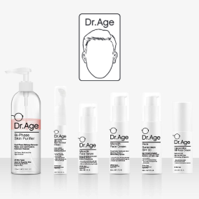 Keep using the Dr. Age beauty products and protocols or find your perfect fit today. You may now order online with the option of home delivery.