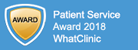 Patient Service Award 2018 - WhatClinic